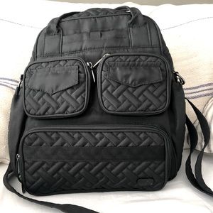 Lug small travel bag with many pockets